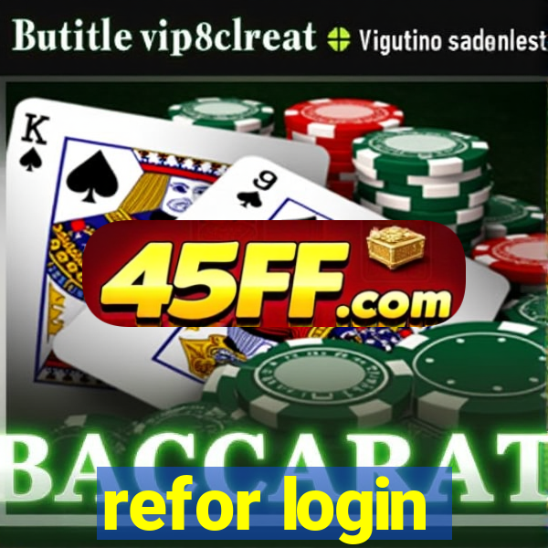 refor login